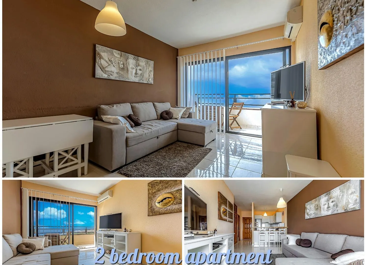 Panoramic Apartments In Club Paraiso Ocean View Costa Adeje